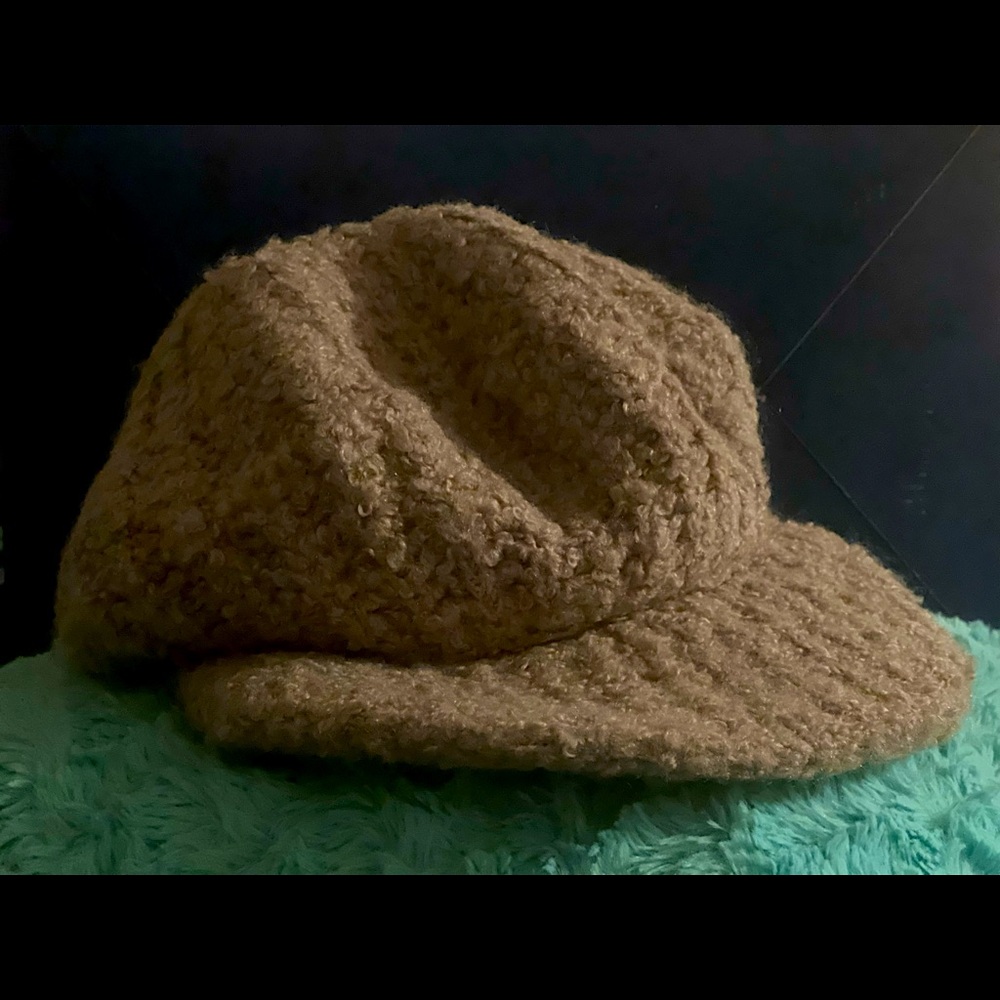 Echo New York Light Brown Woven Hat